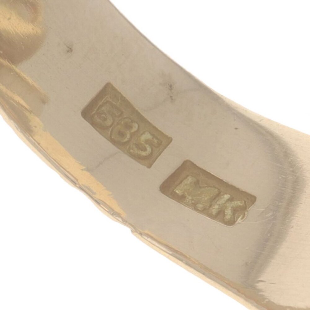 Yellow Gold Star Ruby Lab-Created Ruby Vintage As… - image 6